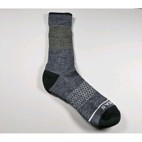 Bombas Merino Wool Blend Midweight Crew Socks Size L (Men's 9.5-13, Wo 11-13) - Picture 2 of 2